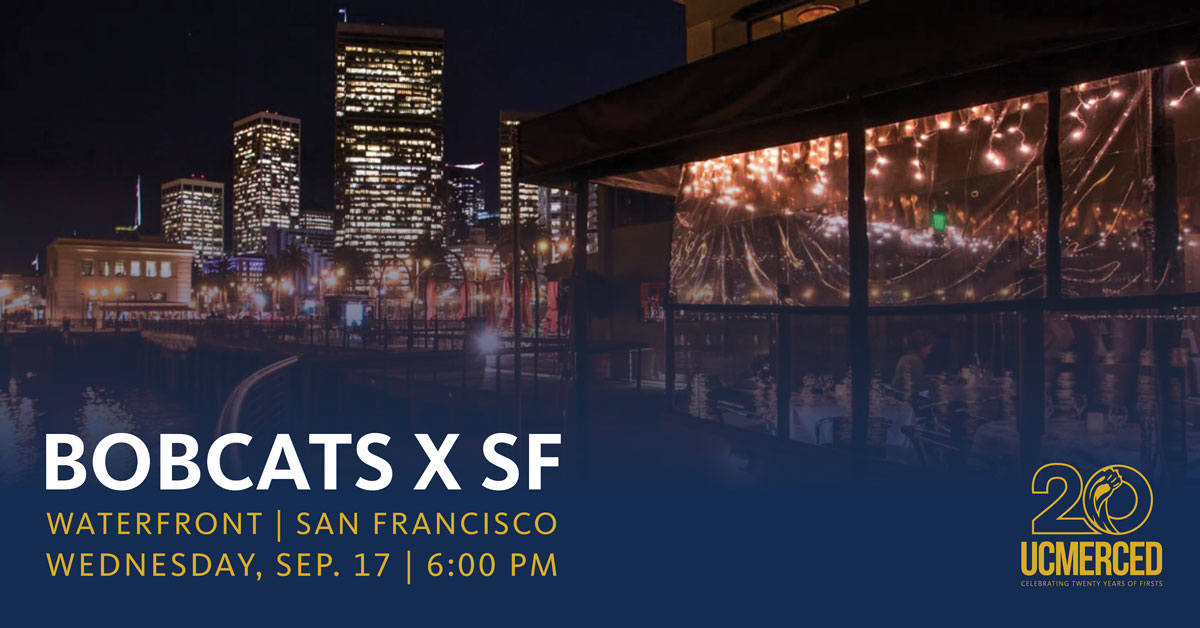 Bobcats x SF at Waterfront Restaurant in San Francisco on Wednesday, September 17 at 6:00 pm
