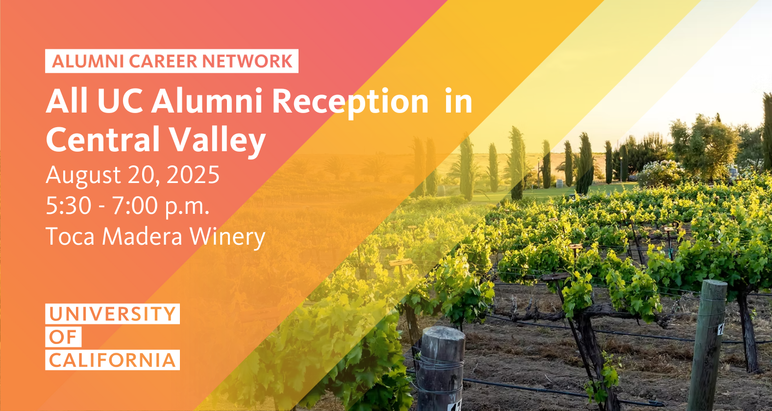All UC Alumni Reception in Central Valley